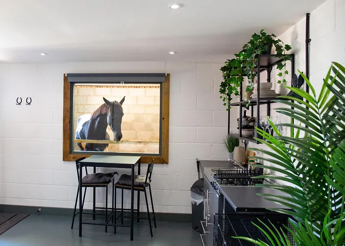 Sleep Next To A Horse In A Stable By The City !